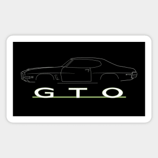 1972 Pontiac GTO Magnet